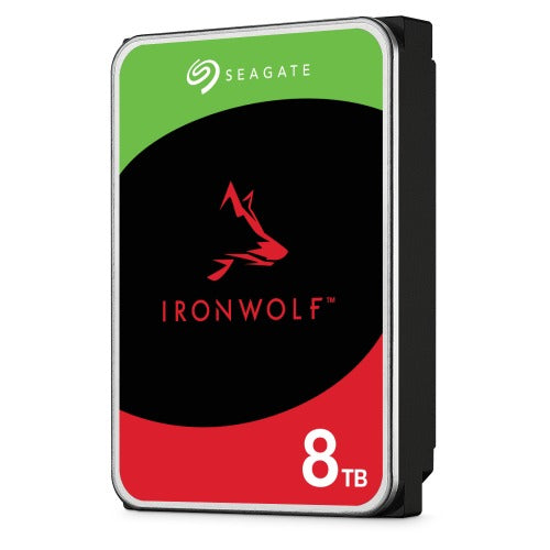 Seagate 8TB 3.5" IronWolf, SATA 6.0Gb/s, NAS 24x7, CMR, max. STR OD 202MB/s, 5400 RPM, 256MB Cache, HDD, 3Years Warranty (ST8000VN002) - Image 2