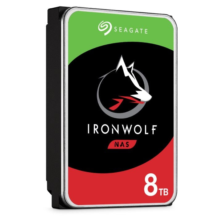 Seagate 8TB 3.5"  IronWolf, SATA3, NAS 24x7, 7200 RPM, 256MB Cache  HDD (ST8000VN004) - Image 2