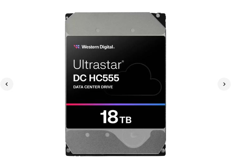 Western Digital WD Ultrastar 18TB 3.5" SAS HC555 Data Center HDD Storage - Image 2