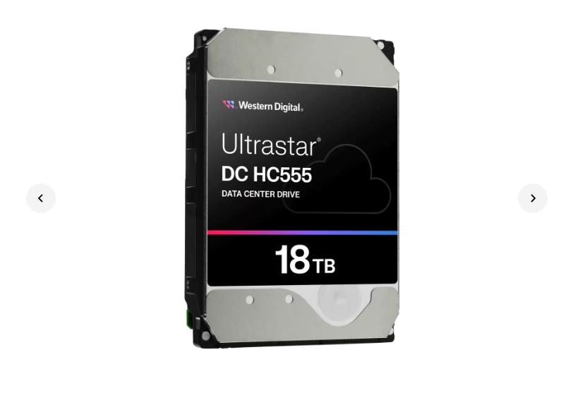 Western Digital WD Ultrastar 18TB 3.5" SAS HC555 Data Center HDD Storage - Image 3