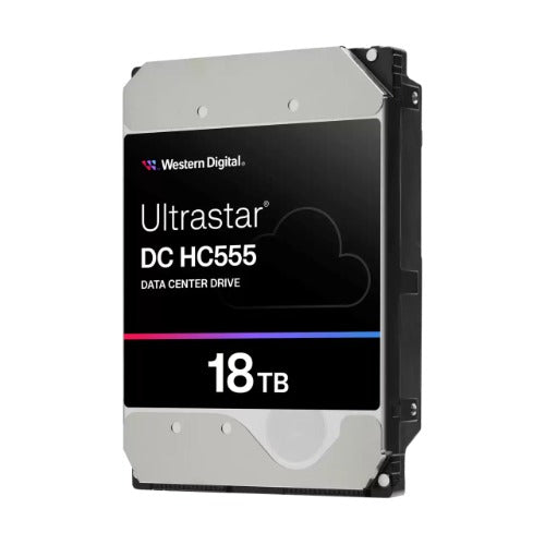 Western Digital WD Ultrastar 18TB 3.5" Enterprise HDD SATA 512MB 7200RPM 512E SE NP3 DC HC550 24x7 Server 2.5mil hrs MTBF 5yrs WUH722018CLE6L4 - Image 2