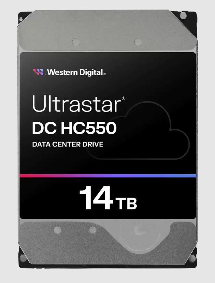 Western Digital WD Ultrastar DC HC550 14TB 3.5" SATA  512MB 7200RPM EAMR SE 5yrs Warranty-WUH721814ALE6L4 - Image 2