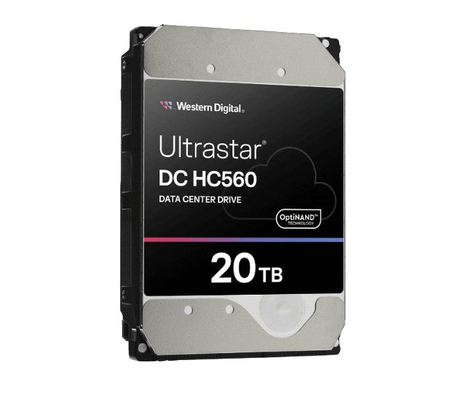Western Digital WD Ultrastar DC HC560 20TB 3.5" SATA 7200 RPM  Cache 512MB 5-year limited warranty WUH722020BLE6L4 0F38785 (Base SE) - Image 3