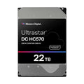 Western Digital Ultrastar DC HC570 22TB: 3.5",SAS, 7200 RPM, 291MB/s, CMR, 512MB cache, TCG, 147×101.6×26.1mm, 750g, 5–60°C, 5Y Warranty - Image 1