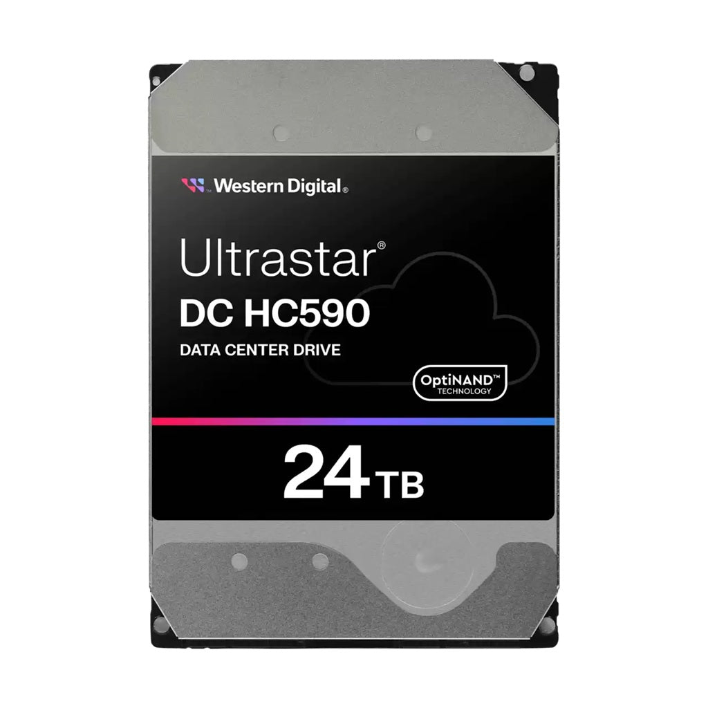 Western Digital Ultrastar DC HC590 24TB: 3.5", SAS, CMR, SE, 146.71×101.6×26.11mm, 670g,  5Y warranty - Image 1