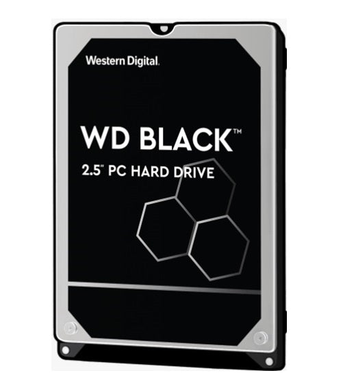 Western Digital WD Black 500GB 2.5" HDD SATA 6gb/s 7200RPM 64MB Cache SMR Tech for Hi-Res Video Games 5yrs Wty (LS) --WD20SPZX