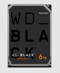 Western Digital WD Black 6TB 3.5" HDD SATA 6gb/s 7200RPM 256MB Cache CMR Tech for Hi-Res Video Games 5yrs Wty ~WD6004FZBX - Image 1
