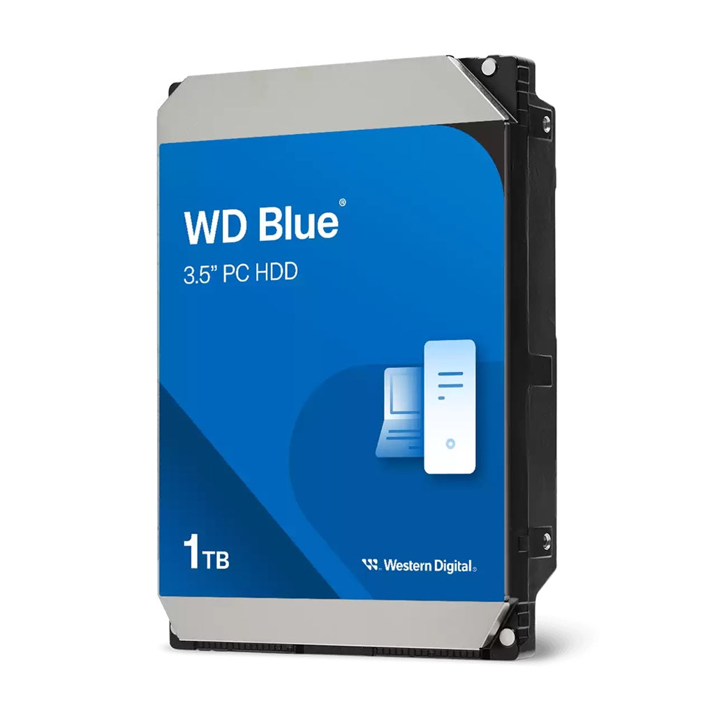 Western Digital WD Blue 1TB 3.5" HDD SATA 6Gb/s 5400RPM 64MB Cache CMR Tech 2yrs Wty - Image 1