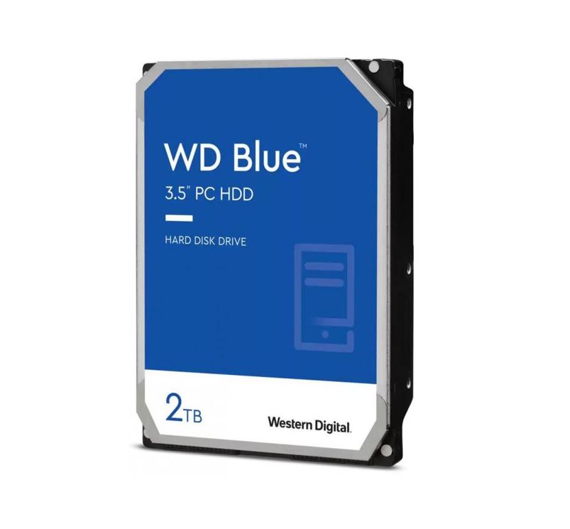 Western Digital WD Blue 2TB 3.5" HDD SATA 6Gb/s 7200RPM 256MB Cache SMR Tech 2yrs Wty - Image 2