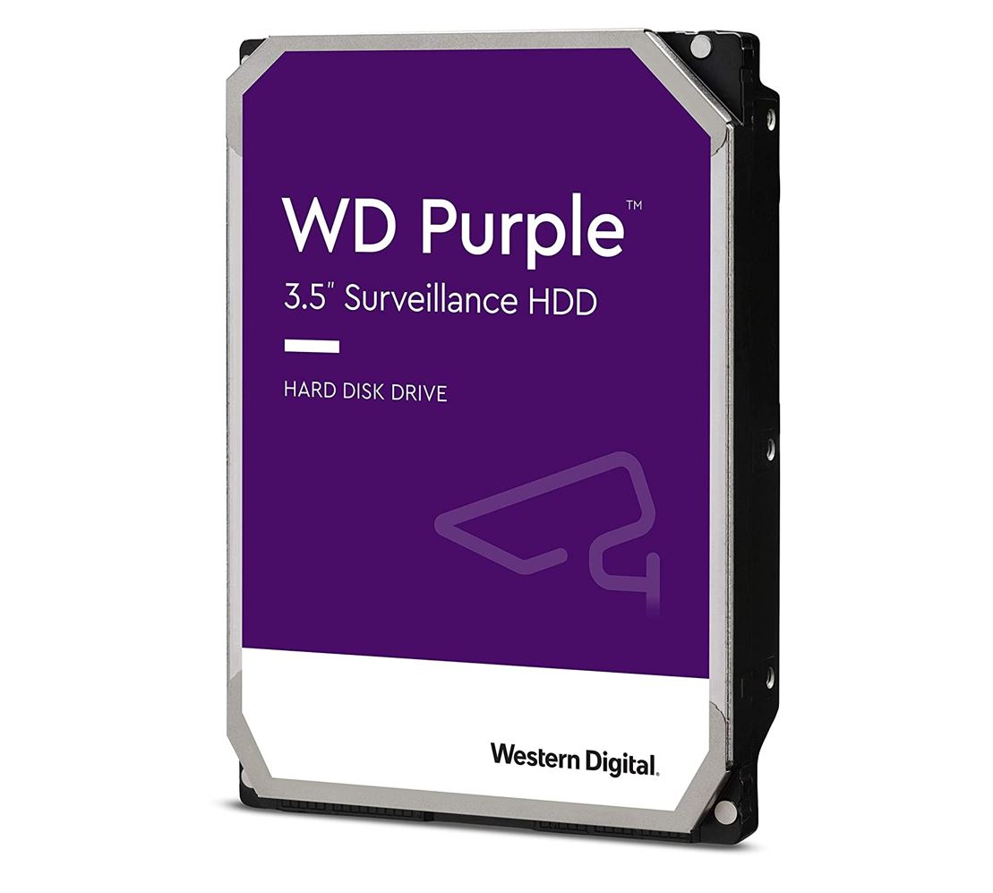 Western Digital WD Purple Pro 22TB 3.5" Surveillance HDD 7200RPM 512MB SATA3 265MB/s 550TBW 24x7 64 Cameras AV NVR DVR 2.5mil MTBF 5yrs - Image 1
