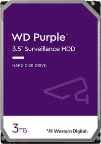 Western Digital WD Purple 3TB 3.5" SATA Surveillance HDD 256MB Cache 3-Year Limited Warranty (LS) --WD34PURZ - Image 1