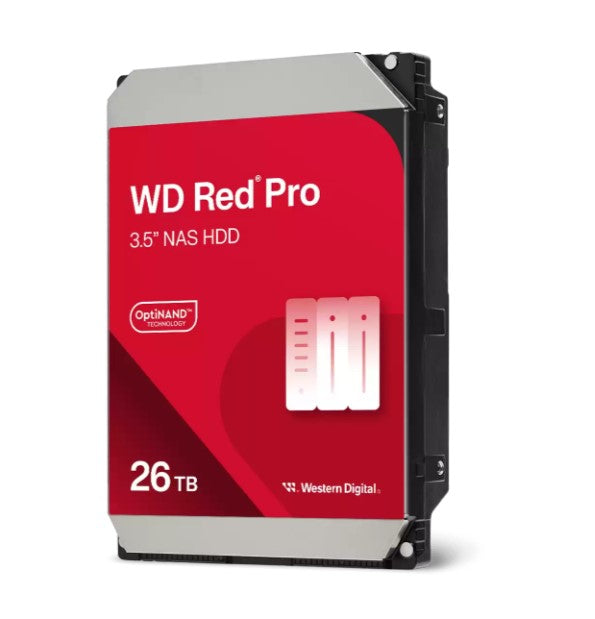 Western Digital WDRed Pro NAS Hard Drive - 26TB 3.5" 272MB/s 7200 RPM 512MB SATA HD 5yrs warranty - Image 2