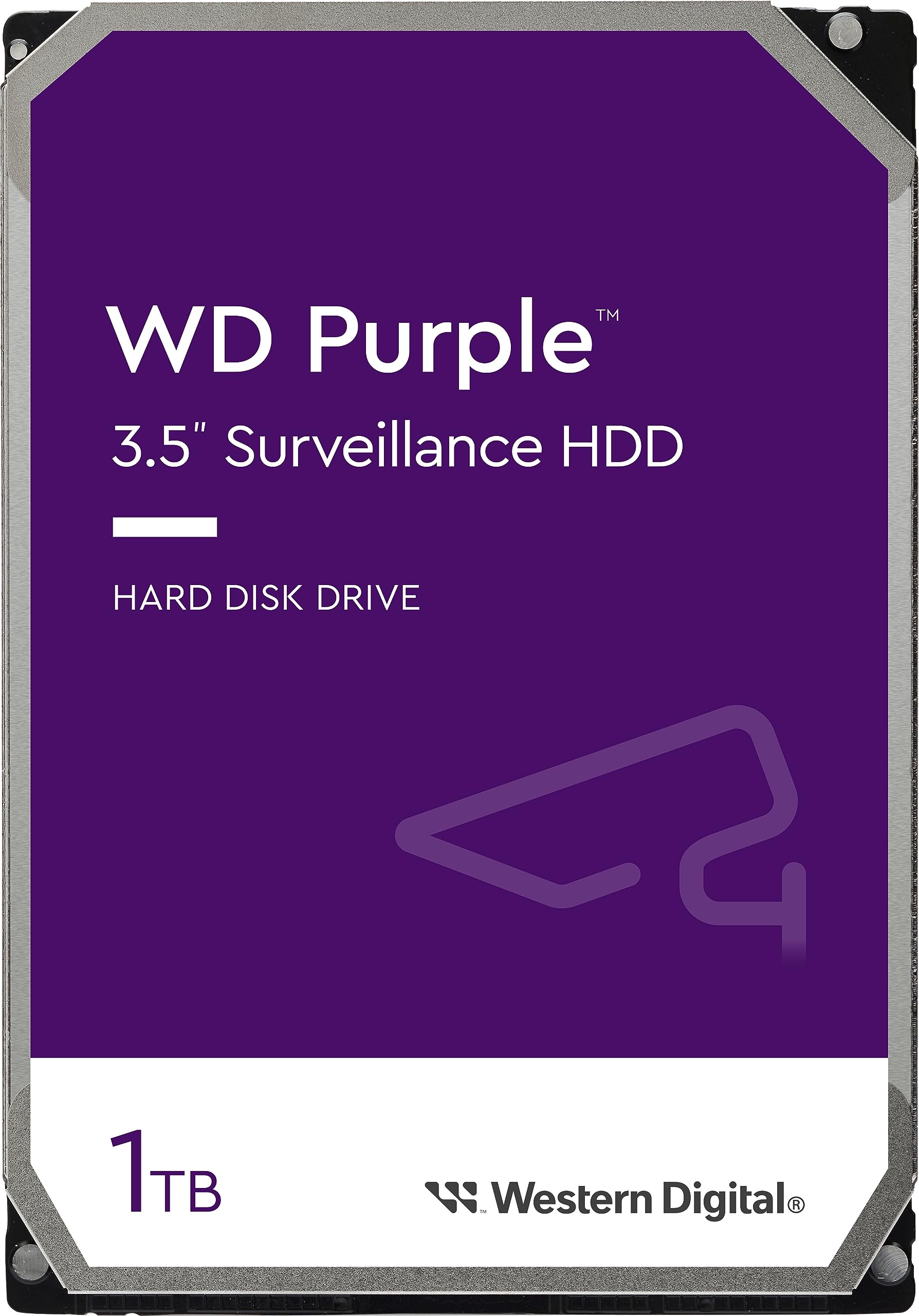 Western Digital WD11PURZ WD Purple 1TB 3.5" Surveillance HDD 5400RPM 64MB SATA3 110MB/s 3yrs  limited warranty - Image 2