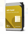 Western Digital Gold 12TB 3.5" Enterprise Class SATA 6 Gb/s HDD 7200 RPM Cache Size  256MB 5-Year Limited Warranty - Image 1