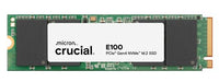 Crucial E100 2TB Gen4 NVMe SSD 5000/4500 MB/s R/W 100TBW 350K/460K IOPS 1M hrs MTTF M.2 2280 PCIe4 3yrs ~Crucial P3 Plus - Image 1