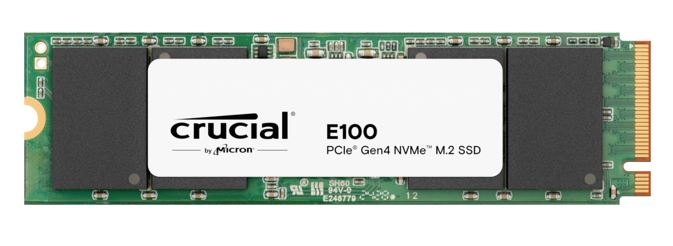 Crucial E100 480GB Gen4 NVMe SSD 4700/2500 MB/s R/W 60TBW 350K/460K IOPS 1.5M hrs MTTF M.2 2280 PCIe4 3yrs <500GB - Image 2