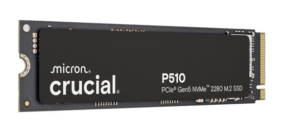 Crucial P510 2TB Gen5 2280 NVMe M.2 SSD 10,000 / 8,700 MB/s R/W 1200TBW 1.4M IOPS 1.5M hrs MTTF Full-Drive Encryption 5yrs - Image 2
