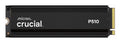 Crucial P510 2TB Gen5 2280 NVMe M.2 SSD Heatsink 10,000 / 8,700 MB/s R/W 1200TBW 1.4M IOPS 1.5M hrs MTTF Full-Drive Encryption 5yrs - Image 1