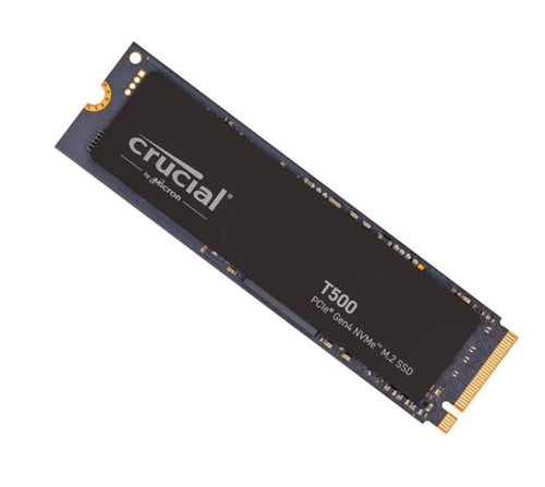 Crucial T500 1TB Gen4 NVMe SSD - 7300/6800 MB/s R/W 600TBW 1440K IOPs 1.5M hrs MTTF Acronis True Image for PS5 ~MZ-V8P1T0BW - Image 1