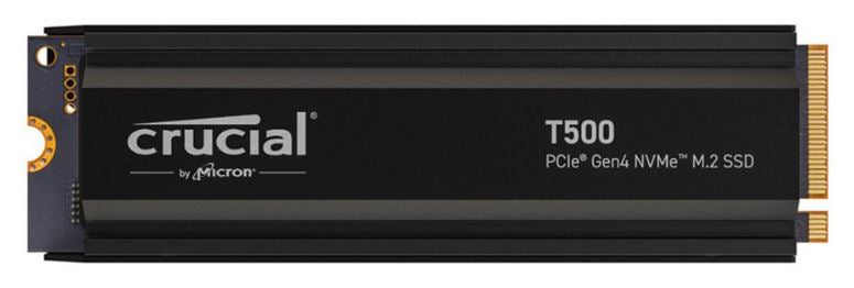 Crucial T500 2TB Gen4 NVMe SSD Heatsink - 7400/7000 MB/s R/W 1200TBW 1440K IOPs 1.5M hrs MTTF Acronis True Image Creative Cloud PS5 ~MZ-V8P2T0CW - Image 3