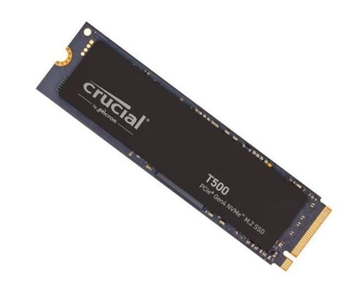 Crucial T500 4TB Gen4 NVMe SSD - 7000/6900 MB/s R/W 2400TBW 1440K IOPs 1.5M hrs MTTF Acronis True Image Creative Cloud for PS5 ~MZ-V8P4T0BW - Image 1