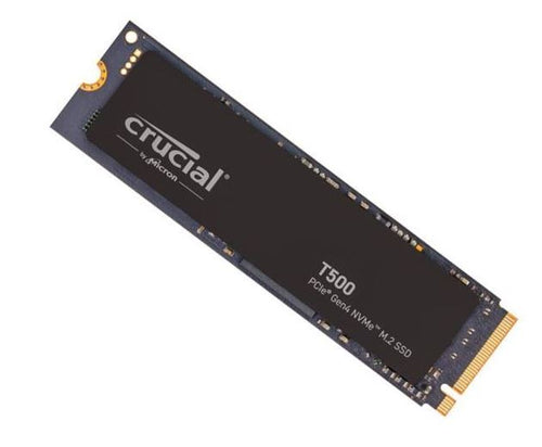 Crucial T500 4TB Gen4 NVMe SSD - 7000/6900 MB/s R/W 2400TBW 1440K IOPs 1.5M hrs MTTF Acronis True Image Creative Cloud for PS5 ~MZ-V8P4T0BW - Image 1
