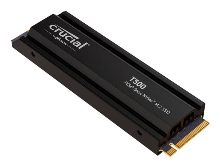 Crucial T500 4TB Gen4 NVMe SSD Heatsink - 7400/7000 MB/s R/W 2400TBW 1440K IOPs 1.5M hrs MTTF Acronis True Image Creative Cloud PS5 - Image 4