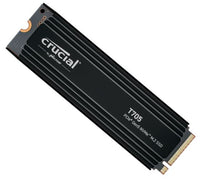Crucial T705 1TB Gen5 NVMe SSD Heatsink - 13600/10200 MB/s R/W 600TBW 1400K IOPs 1.5M hrs MTTF DirectStorage for Intel 14th Gen & AMD Ryzen 7000 - Image 1