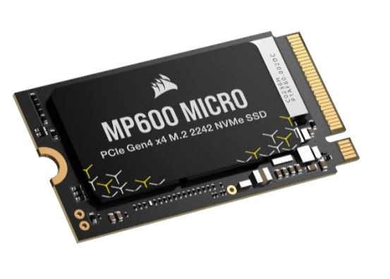 Corsair Force MP600 MICRO 1TB M.2 2242 NVMe SSD 5100/4300MB/s 600K/890K 600TBW 1.5M MTTF AES 256-bit for Lenovo Legion Go Valve Steam Deck Rog Ally - Image 5