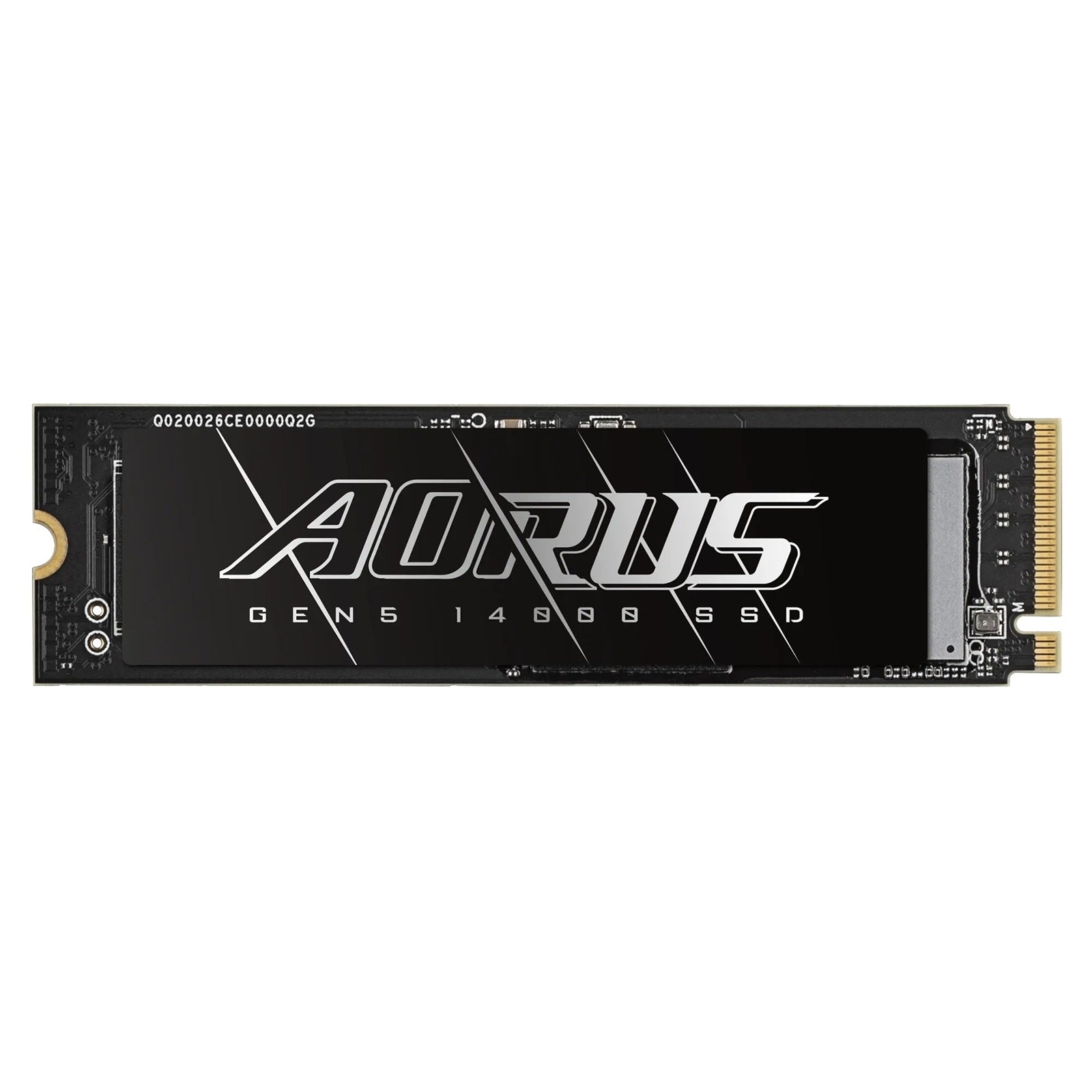 Gigabyte AORUS Gen5 14000 SSD 2TB PCIe5x4 NVMe2.0 M.2 3D TLC LPDDR4 4GB 14500/12700MB/s 80×22×3.5mm MTBF1.6M 11.5W 5yr/1400TBW - Image 2