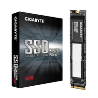 GIGABYTE Gen3 512GB NVMe PCIe 3.0 x4 M.2 2280 SSD, 1900MB/s Read, 1200MB/s Write, 1.5M Hours MTBF, 3-Year Warranty - Image 1