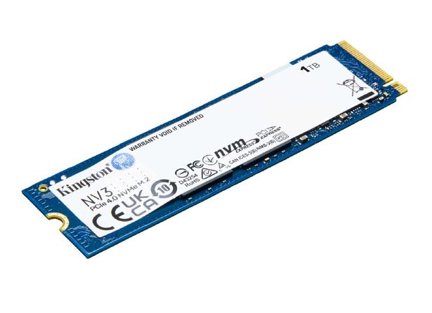 Kingston SNV3S NV3 1TB PCle 4.0x4 NVMe M.2 2280 SSD 6000/4000MB/s 3D HAND compaitible Notebook and SFF 5Y Limited - Image 2
