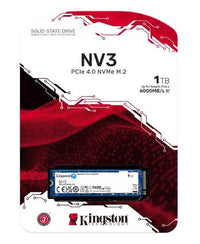 Kingston SNV3S NV3 1TB PCle 4.0x4 NVMe M.2 2280 SSD 6000/4000MB/s 3D HAND compaitible Notebook and SFF 5Y Limited - Image 3