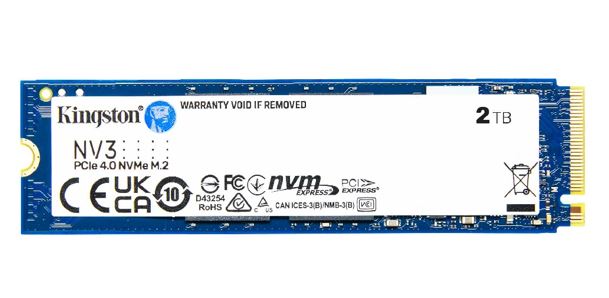 Kingston SNV3S NV3 2TB PCle 4.0x4 NVMe M.2 2280 SSD 6000/5000MB/s 3D HAND compaitible Notebook and SFF 5Y Limited - Image 4