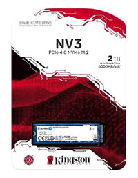 Kingston SNV3S NV3 2TB PCle 4.0x4 NVMe M.2 2280 SSD 6000/5000MB/s 3D HAND compaitible Notebook and SFF 5Y Limited - Image 3