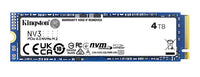 Kingston SNV3S NV3 4TB PCle 4.0x4 NVMe M.2 2280 SSD 6000/5000MB/s 3D HAND compaitible Notebook and SFF 5Y Limited - Image 1
