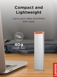 Lenovo PS8S 2TB External Portable SSD ~1050MB/s USB3.2 Gen2 USB-C Stylish Metal Body Lightweight 40g Durable for PC MAC PS4 Xbox Android iPad Pro - Image 3