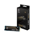 MSI SPATIUM M450 PCIe 4.0 NVMe M.2 500GB, M.2 2280, PCIe Gen4x4 NVMe 1.4, 3D NAND, Phison E19T, 3600/2300 MB/s, 300TBW, 5Y Wty - Image 1