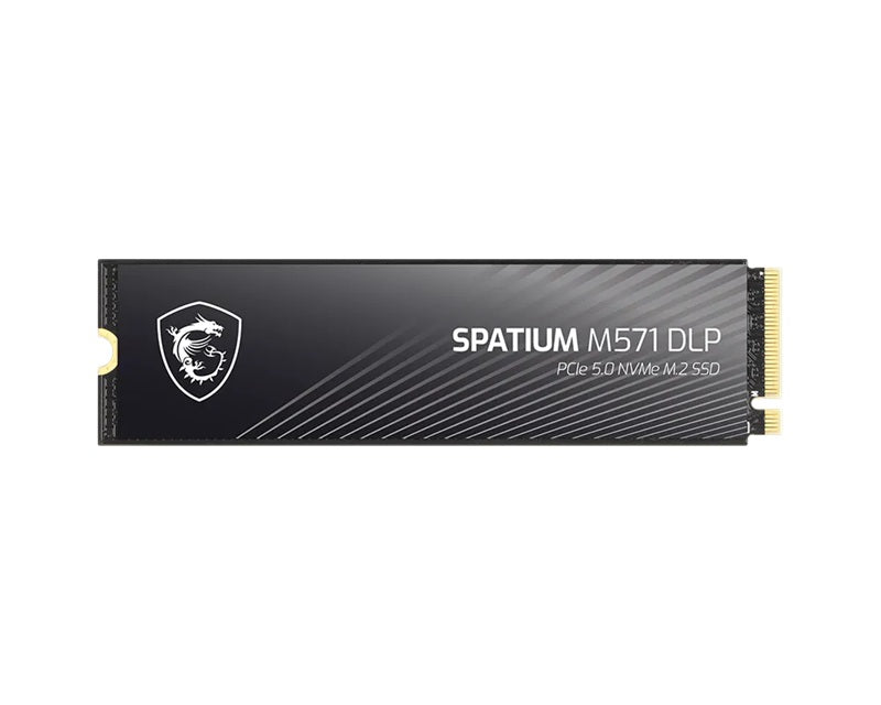 MSI SPATIUM M571 DLP PCIe 5.0 NVMe M.2 2TB, M.2 2280, PCIe Gen5x4 NVMe 2.0, R14500/W11000MB/s, 2500K/2600K IOPS, 1400TBW, 5yr wty - Image 2