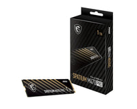 MSI SPATIUM M470 PRO PCIe 4.0 NVMe M.2 1TB SSD, Sequential Read up to 6000MB/s, Sequential Write up to 5000MB/s, 640 TBW, 5 Year Warranty FOR CC - Image 1