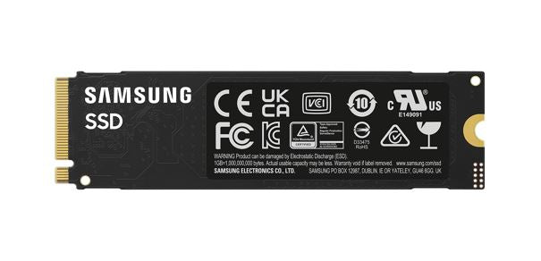 Samsung 990 EVO Plus 4TB PCIe Gen5 NVMe SSD 7250MB/s 6300MB/s R/W 1050K/1400K IOPS 2400TBW 1.5M hrs V-NAND TLC AES 256-bit Encryption 5yr wty - Image 2