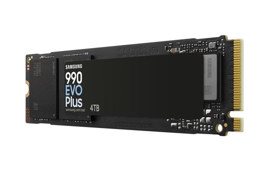 Samsung 990 EVO Plus 4TB PCIe Gen5 NVMe SSD 7250MB/s 6300MB/s R/W 1050K/1400K IOPS 2400TBW 1.5M hrs V-NAND TLC AES 256-bit Encryption 5yr wty - Image 3