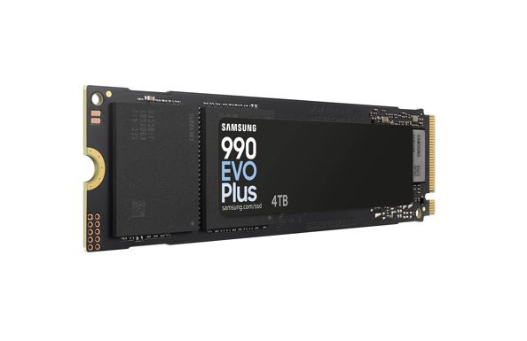Samsung 990 EVO Plus 4TB PCIe Gen5 NVMe SSD 7250MB/s 6300MB/s R/W 1050K/1400K IOPS 2400TBW 1.5M hrs V-NAND TLC AES 256-bit Encryption 5yr wty - Image 4