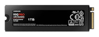 Samsung 990 Pro 1TB with Heatsink Gen4 NVMe SSD 7450MB/s 6900MB/s R/W 1550K/1200K IOPS 600TBW 1.5M Hrs MTBF for PS5 5yrs Wty - Image 2