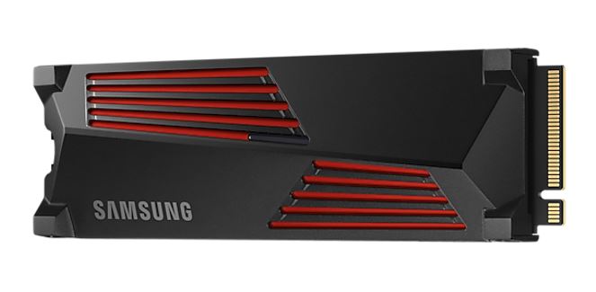 Samsung 990 Pro 1TB with Heatsink Gen4 NVMe SSD 7450MB/s 6900MB/s R/W 1550K/1200K IOPS 600TBW 1.5M Hrs MTBF for PS5 5yrs Wty - Image 3