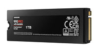 Samsung 990 Pro 1TB with Heatsink Gen4 NVMe SSD 7450MB/s 6900MB/s R/W 1550K/1200K IOPS 600TBW 1.5M Hrs MTBF for PS5 5yrs Wty - Image 4