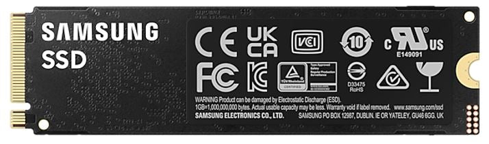 Samsung 990 Pro 4TB Gen4 NVMe SSD 7450MB/s 6900MB/s R/W 1600K/1550K IOPS 2400TBW 1.5M Hrs MTBF for PS5 5yrs Wty - Image 2