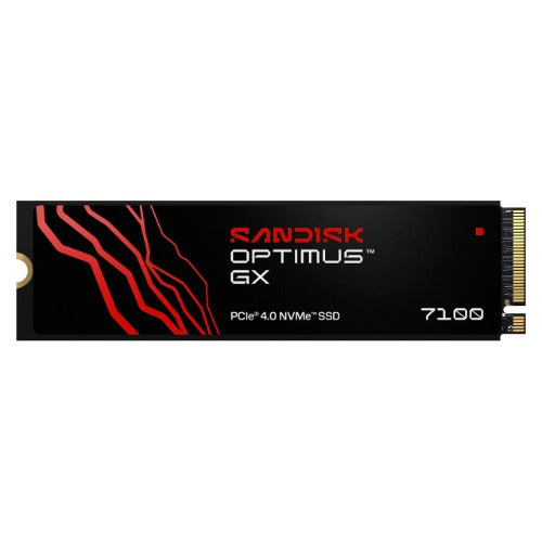 SANDISK Optimus™ GX 7100 PCIe® 4.0 NVMe™ SSD, 1TB, Read 7,250MB/s Write 6,900MB/s, 5 Yr Warranty - Image 1