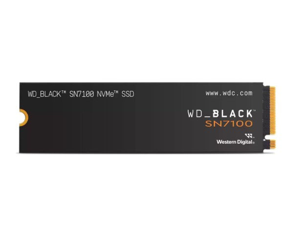 Western Digital WD BLACK SN7100 NVMe  - 1TB SSD - 7250MB/s 6900MB/s R/W  1000K/1400K IOPS  M.2 2280 PCIe4.0 5yrs ~WDS100T4X0E-00CJA0 - Image 1