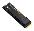 Western Digital WD Black SN850X 2TB Gen4 NVMe SSD Heatsink for PS5 - 7300MB/s 6600MB/s R/W 1200TBW 1200K/1100K IOPS 1.75M Hrs MTBF 5yrs ~WDS200T1XHE - Image 1